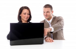 Job mit Computer - anstrengend und gefragt